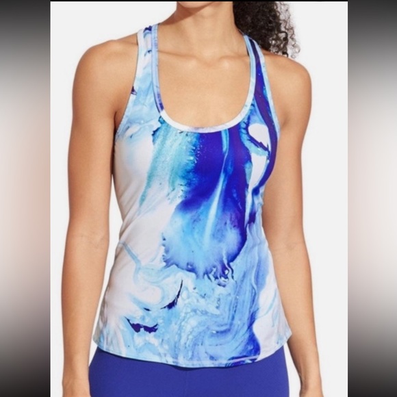 Athleta Fiji Chi Racerback Tank S - Picture 1 of 7